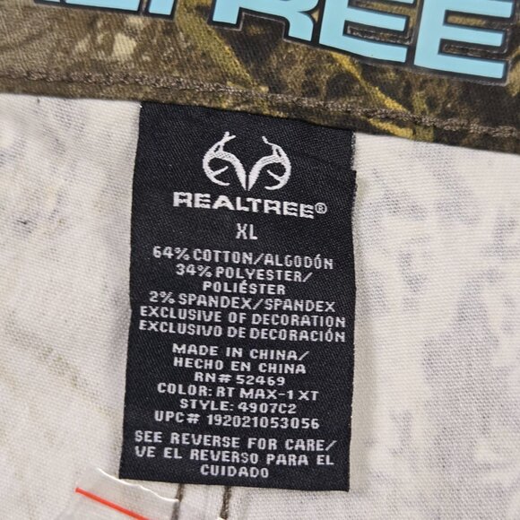 NWT Realtree Max-1 XT Women's Camo Cargo Hunting Pants XL 16-18 Outdoor - Picture 7 of 16